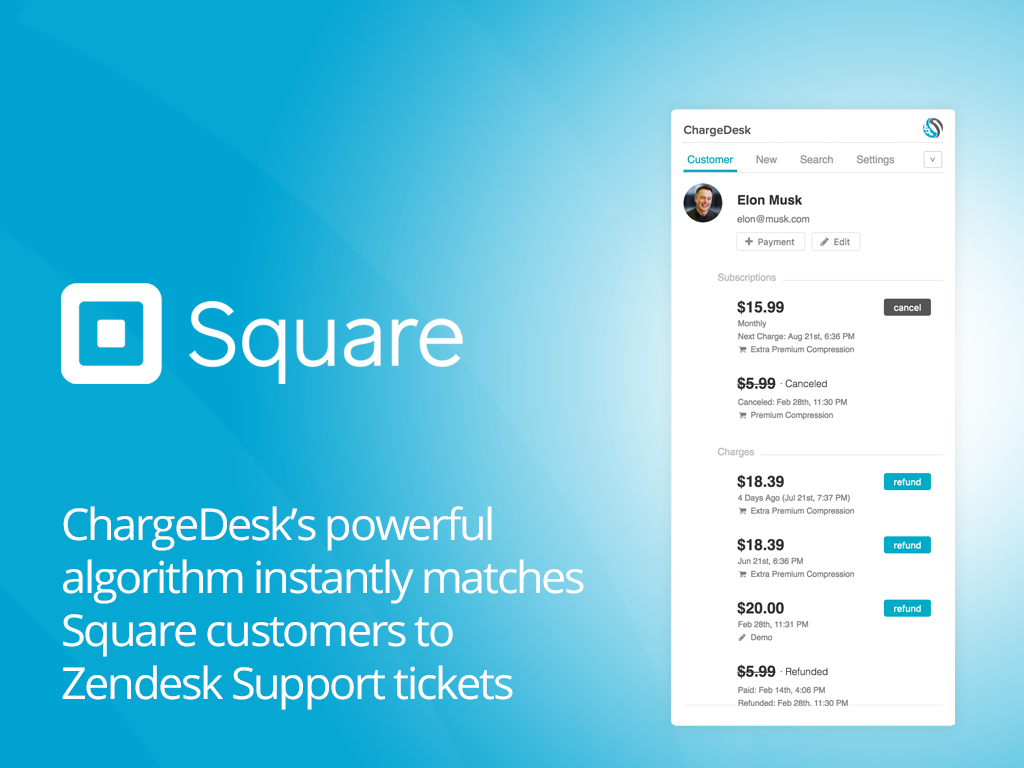 Square by ChargeDesk screenshot 1